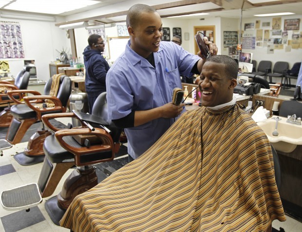 Barbershop business in Kenya