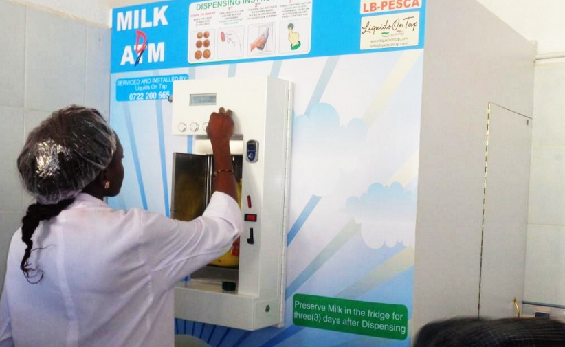 Buy milk ATM in Kenya