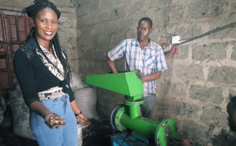 ECO MAKAA SOLUTIONS; SAVING THE ENVIRONMENT ONE BRIQUETTE AT A TIME