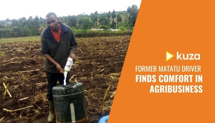 Former matatu driver finds comfort in agribusiness