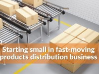 Starting small in fast-moving products distribution business